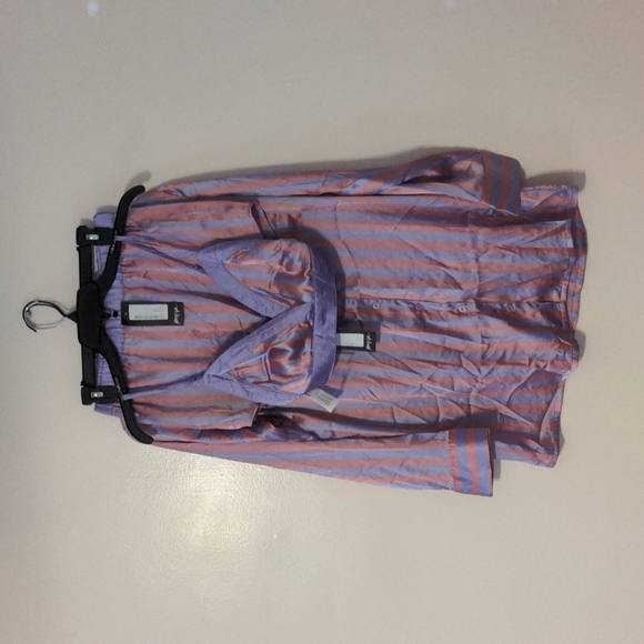 Nasty gal 3 piece namastay in bed stripe pajama - Picture 1 of 7